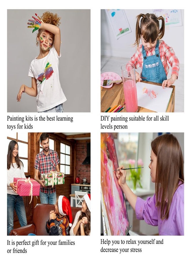 Durgdas Paint by Numbers Kit - DIY Canvas Landscape Art for All Ages, Perfect for Living Room, Bedroom, or Office Décor, No Frame Included - Image 4